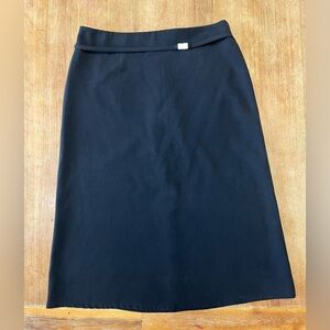 The Limited Classic Black A-Line Skirt